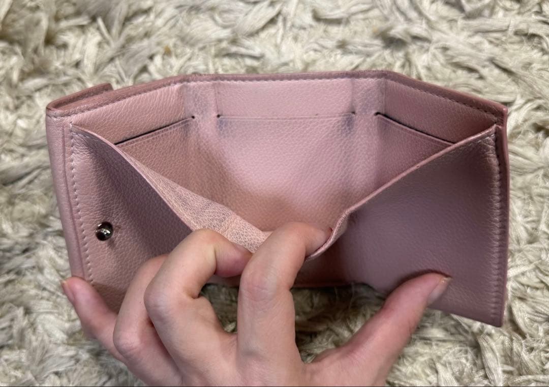 Louis Vuitton ピンク コンパクト財布
