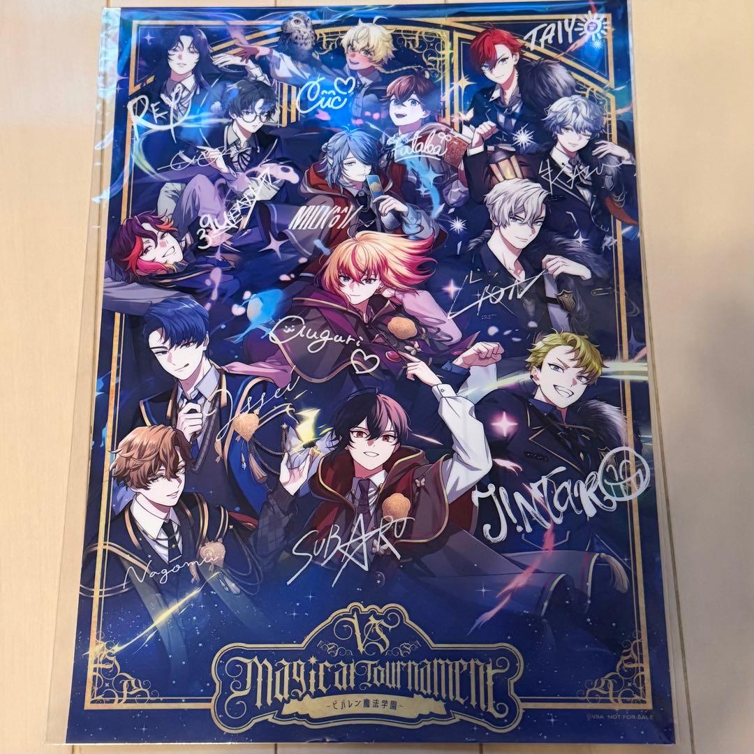 ビバレン AGF B賞 サイン付きクリアポスター ビバレン AGF B賞 クリア