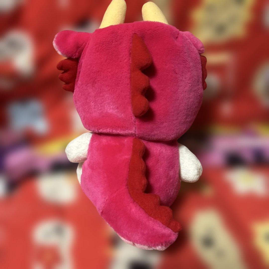 激レア☆ハローキティ 辰年 ぬいぐるみ 干支 ピンク 開運ぬいぐるみ