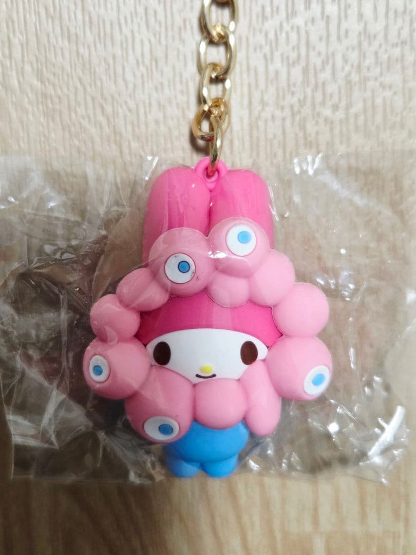 新品サンリオミャクミャクなりきり立体キーホルダーパステルカラー7種類コンプリート