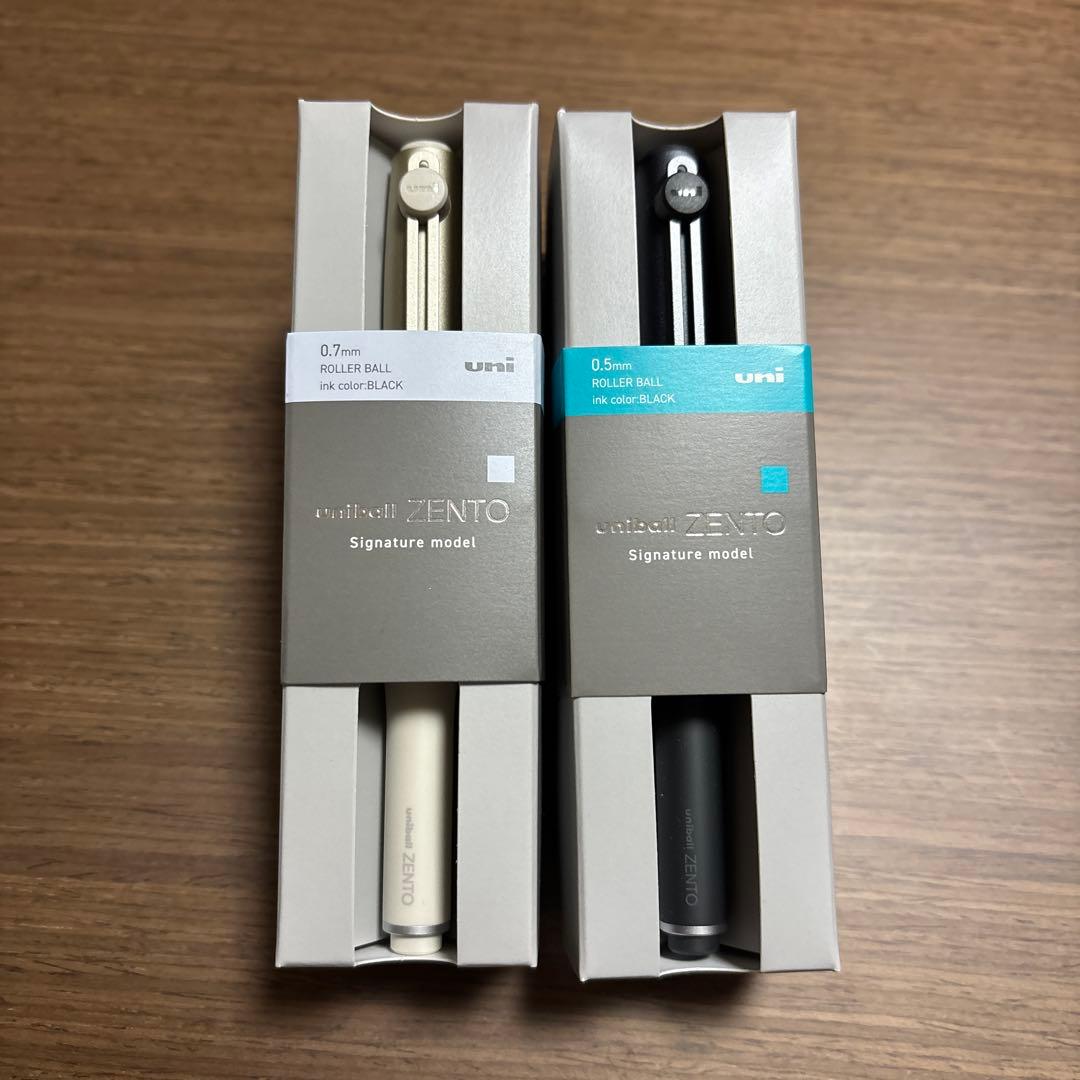 【新品未開封】uniball ZENTO 2本セット uniball ZENTO』順次店頭展開開始 ｜プレスルーム｜三菱鉛筆株式会社