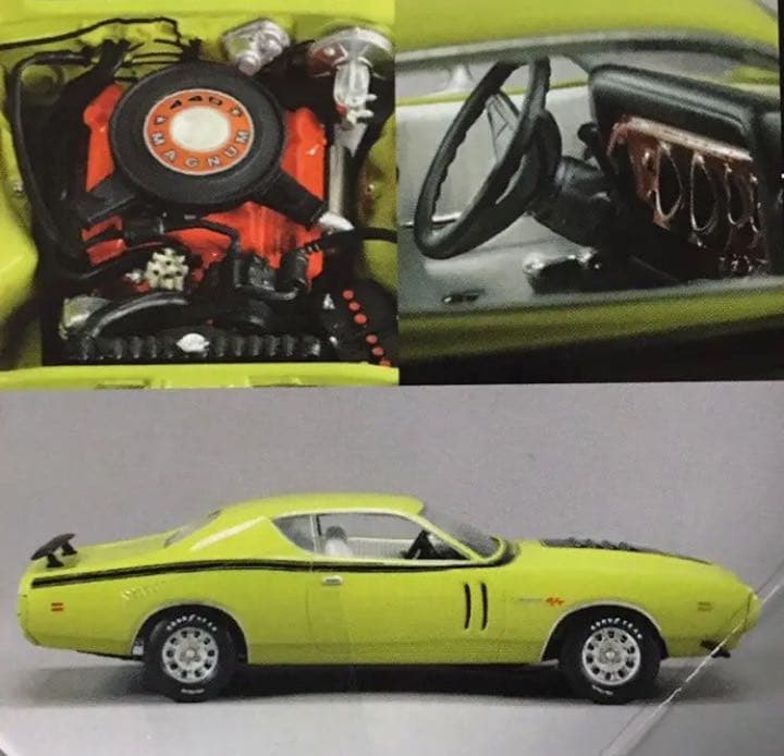 絶版 amt 1/25 ダッジ・チャージャー w/ダーティーダニーアートデカール