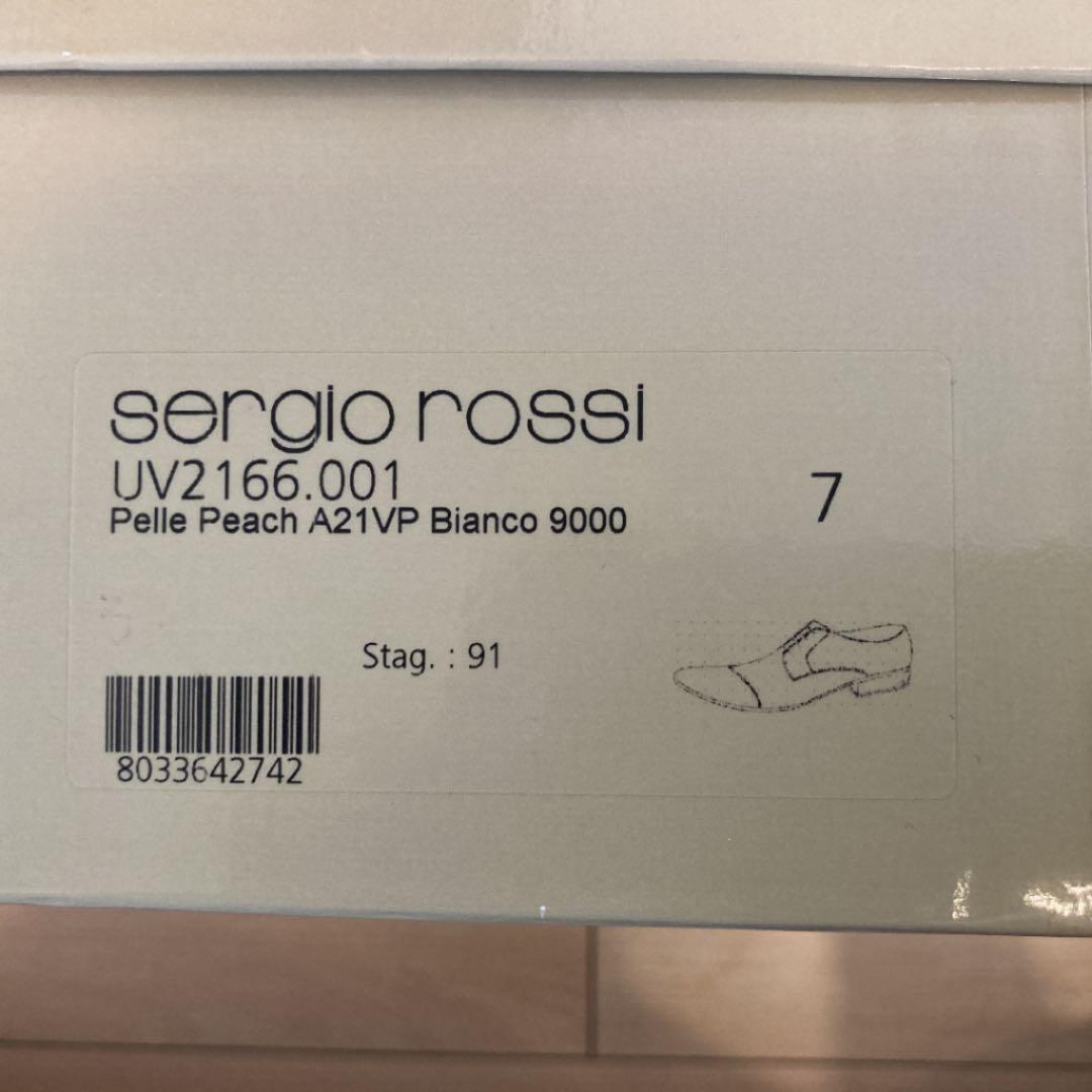 ⭐︎ hts.co.ltd⭐︎ 新品未使用　セルジオロッシ革靴白 Size 7