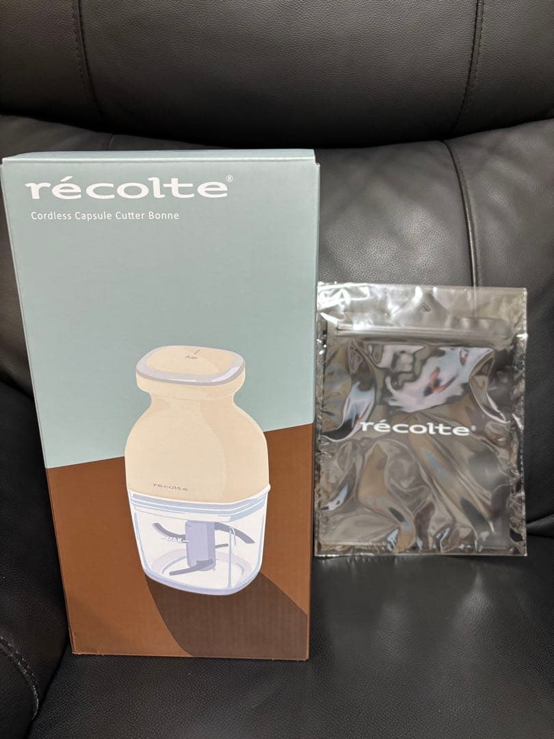【新品】レコルト コードレス カプセルカッターボンヌ RCP-7(W)