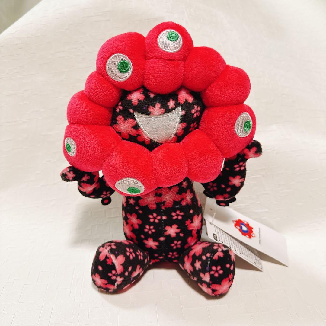 【ヒロキ】ミャクミャク ぬいぐるみ 桜ブラック　万博 EXPO2025