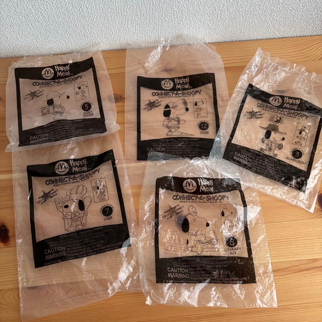 マクドナルド スヌーピー フィギュア 9体セット