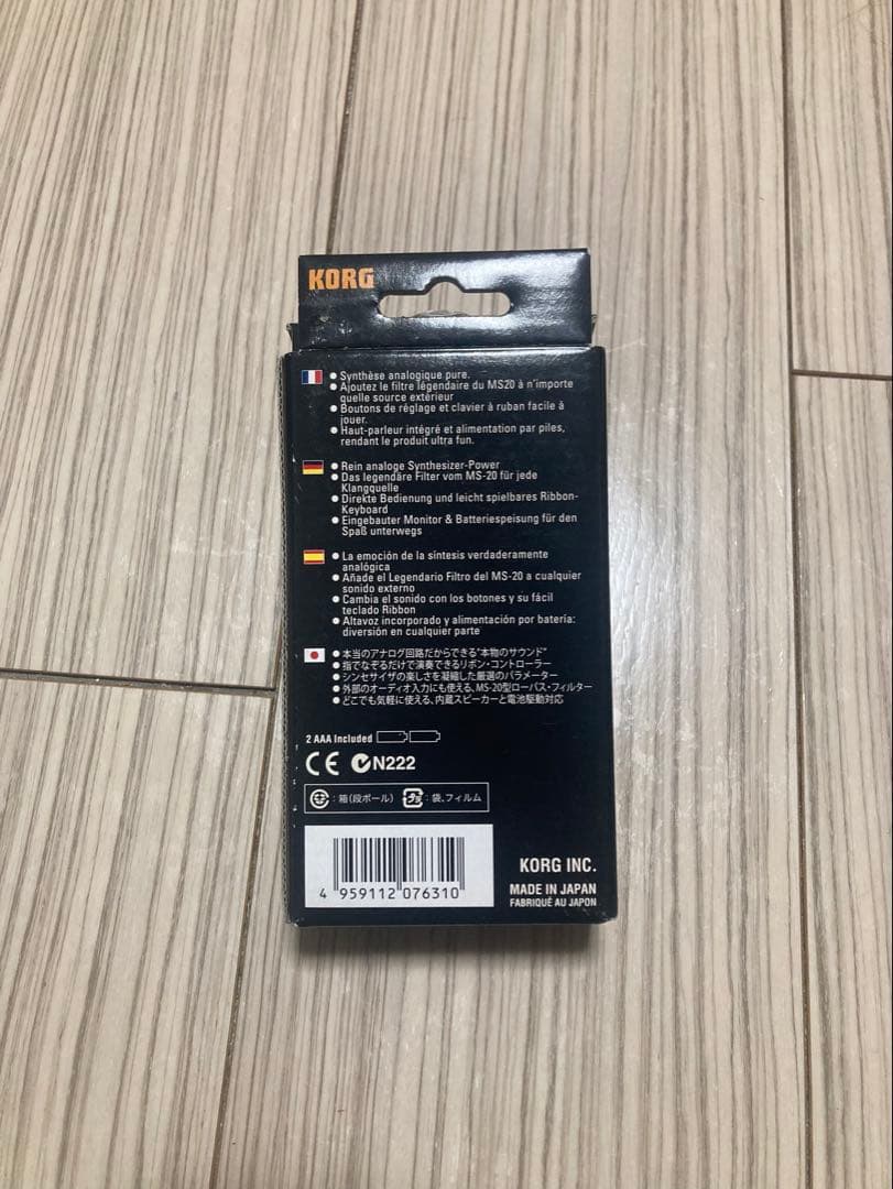 初代monotron アナログリボンシンセサイザー 廃盤 - メルカリ