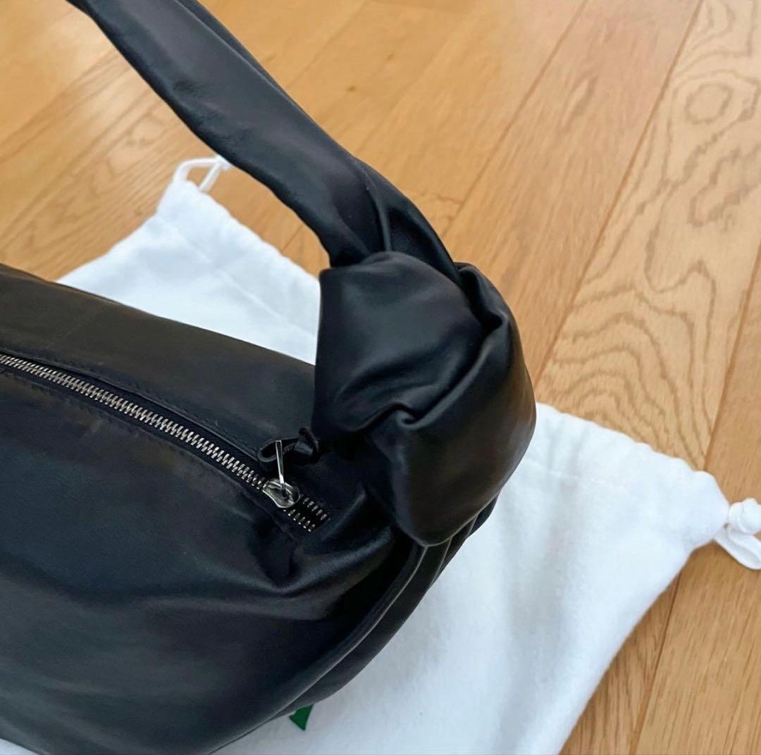 A*様 ボッテガヴェネタ ダブルノット バッグ 黒 bottega veneta