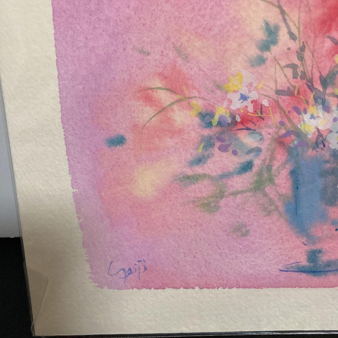 船本清司ガッシュ画・肉筆