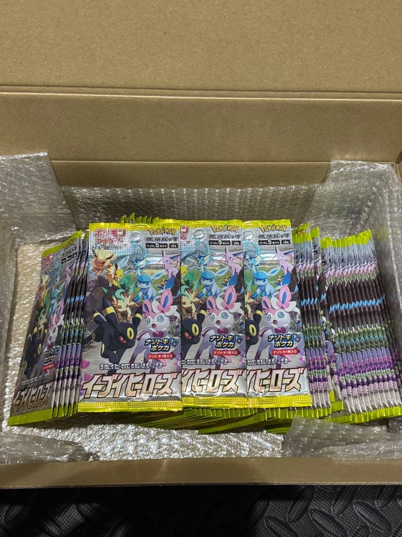 イーブイヒーローズ　サーチ済み 78パック　ポケモンカード ポケモンカード】イーブイヒーローズ 超高重量パック【サーチ済み