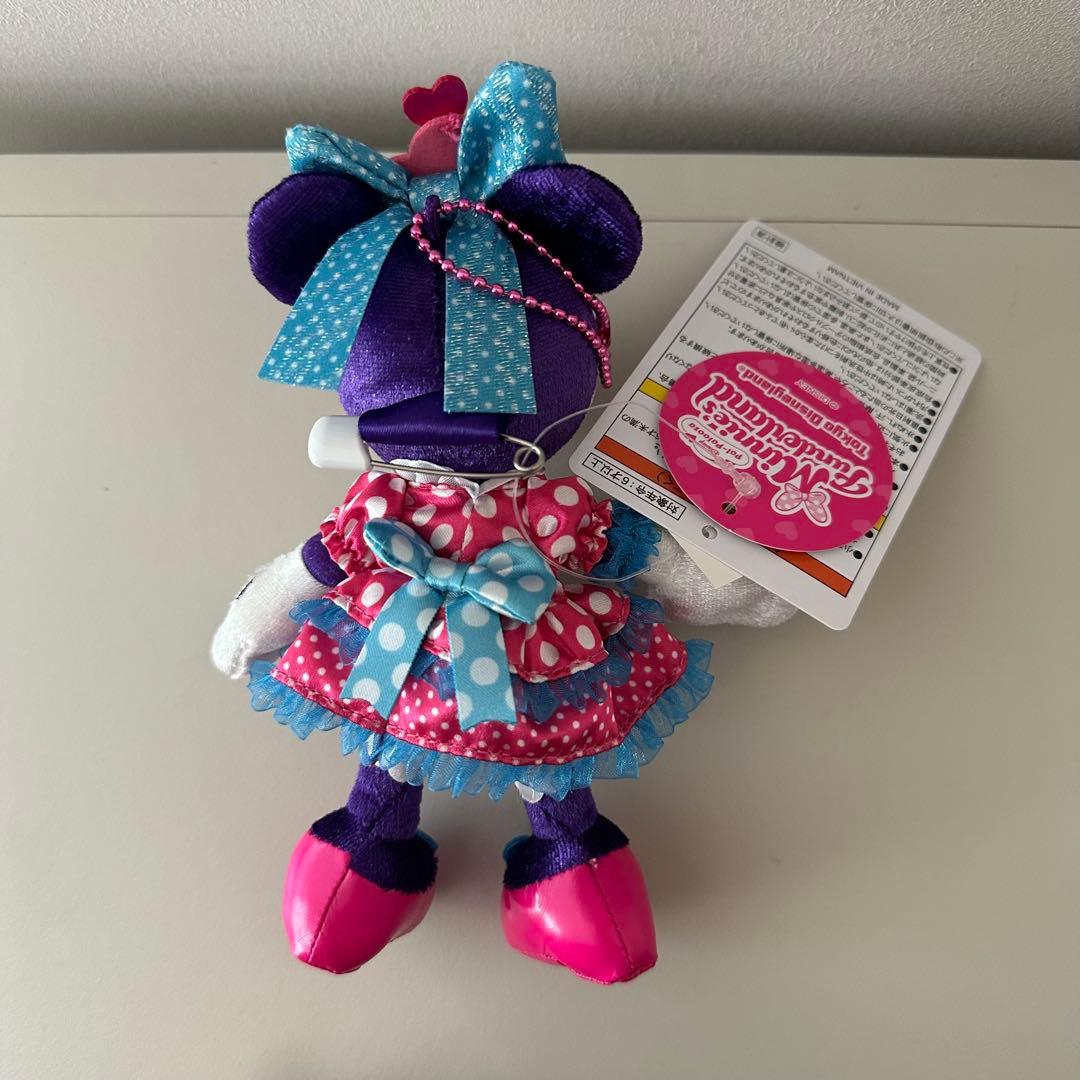 ミニーのファンダーランド ぬいぐるみバッジ ミニファン ぬいば