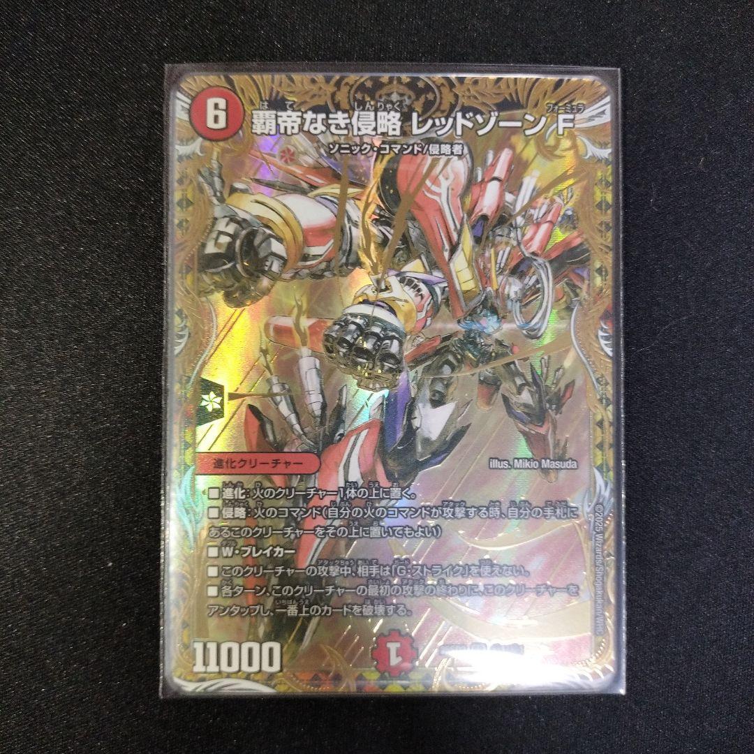 覇帝なき侵略レッドゾーンF ステンレスアート 即日発送可能