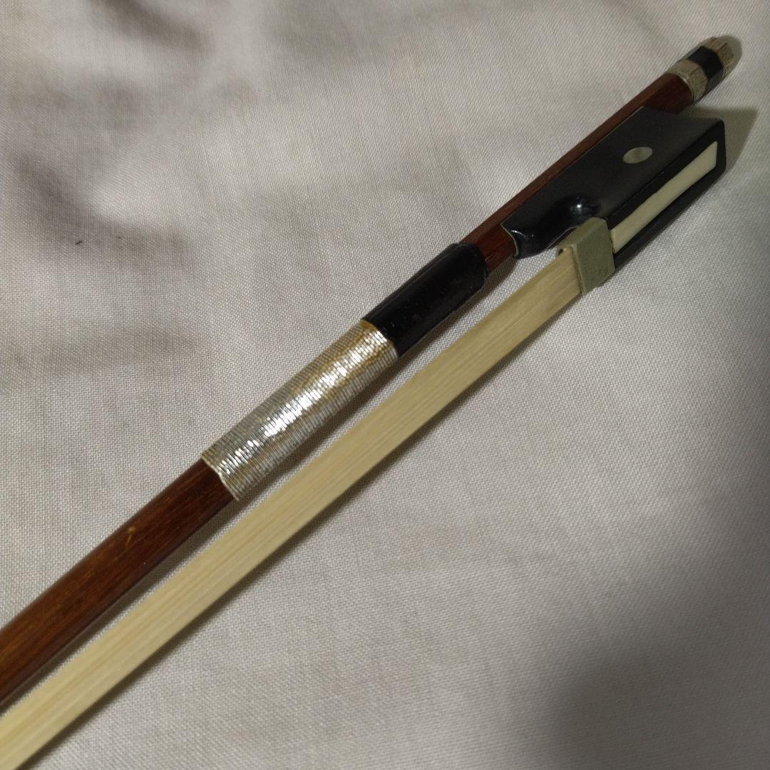 ♥7才前後の子供用♥スズキバイオリン1/4メンテ済品番280弓ケ―ス松脂肩当て付