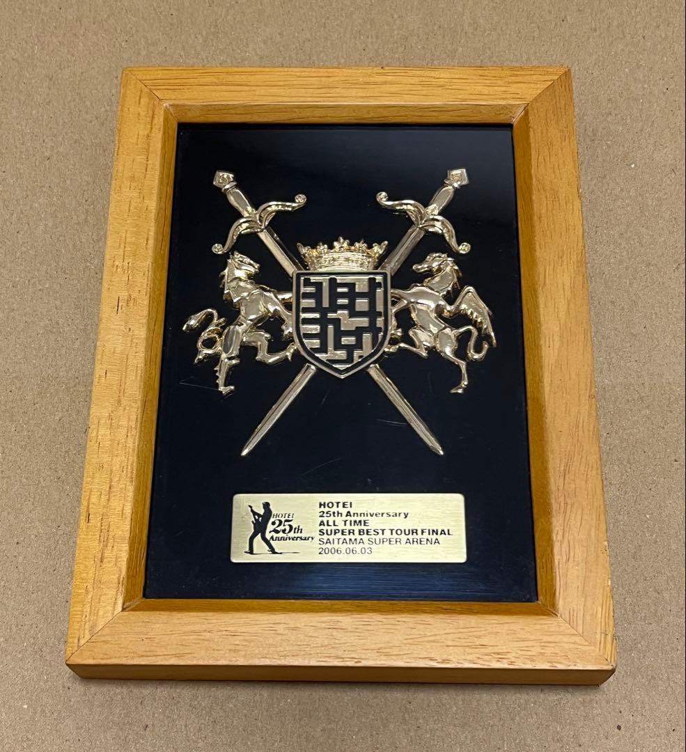布袋寅泰 25th エンブレム ロゴ 紋章のオブジェ FINAL メモリアル 布袋寅泰 25th エンブレム ロゴ 紋章のオブジェ FINAL メモリアル 40th