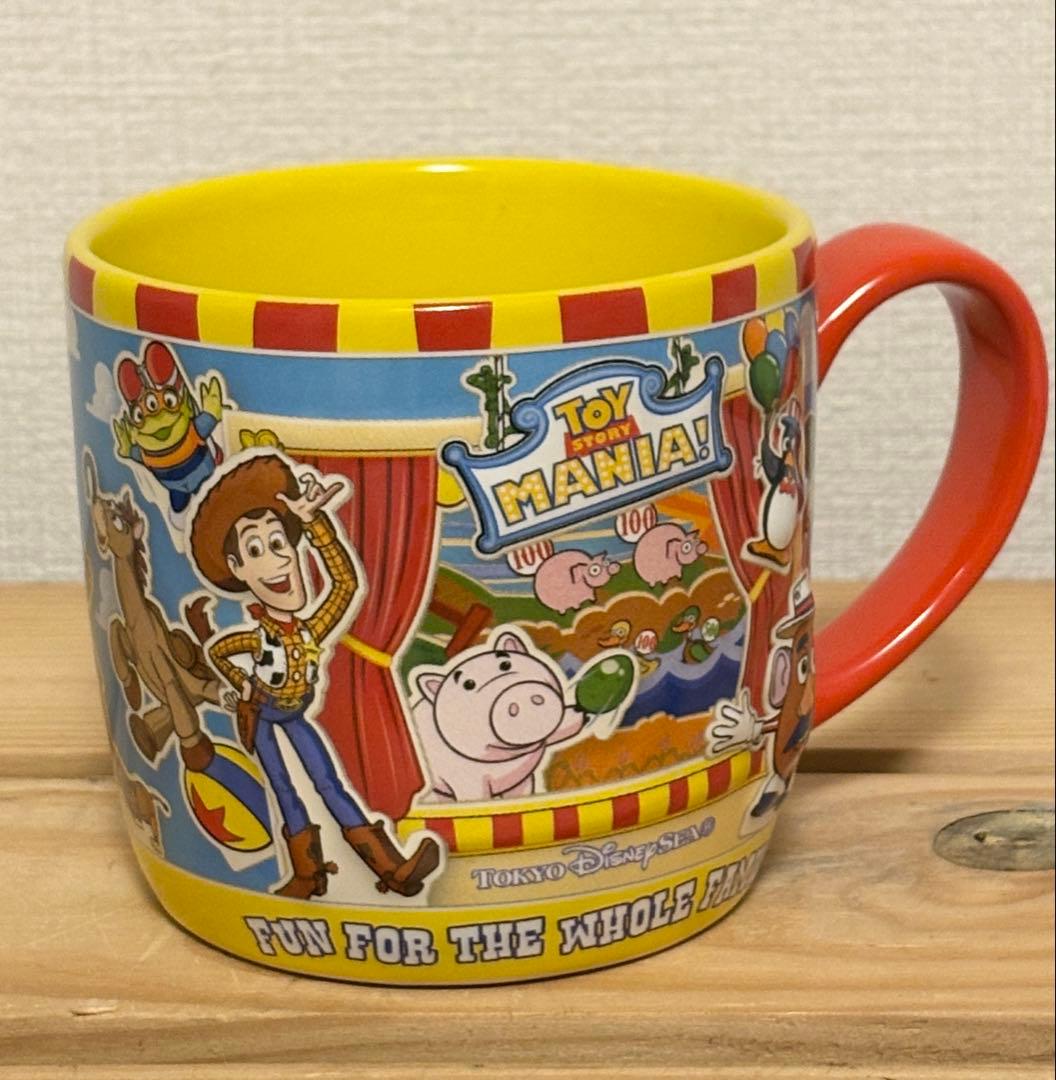 TDS トイストーリーマニア マグカップ 東京ディズニーシー Disney