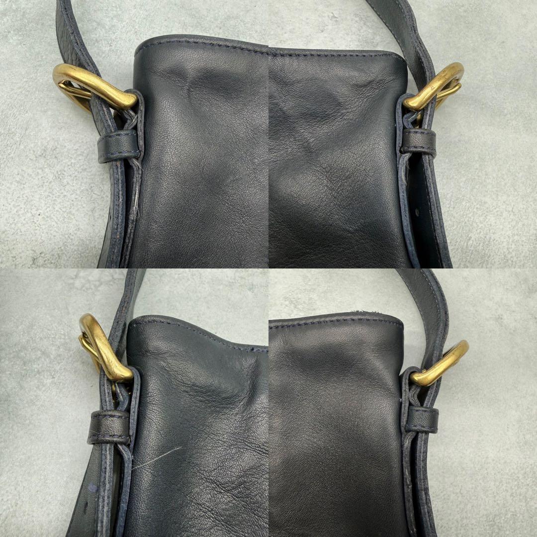 COACH オールドコーチ ワンショルダーバッグ レザー 肩掛け バケツ型