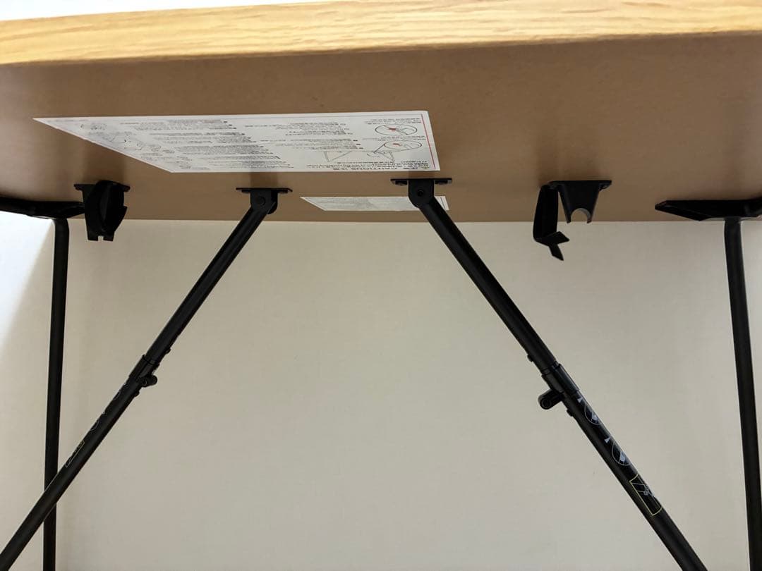 ［無印良品］木製折りたたみテーブル 幅120cm