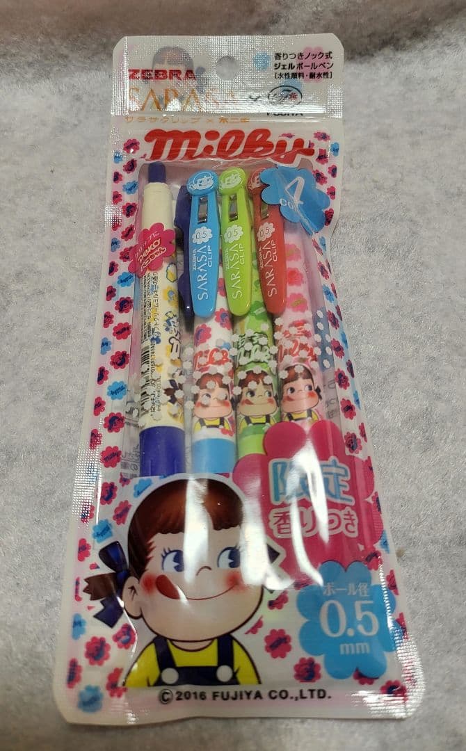 SARASA サラサ ミルキーコラボ 限定4本セット 香り付き 不二家