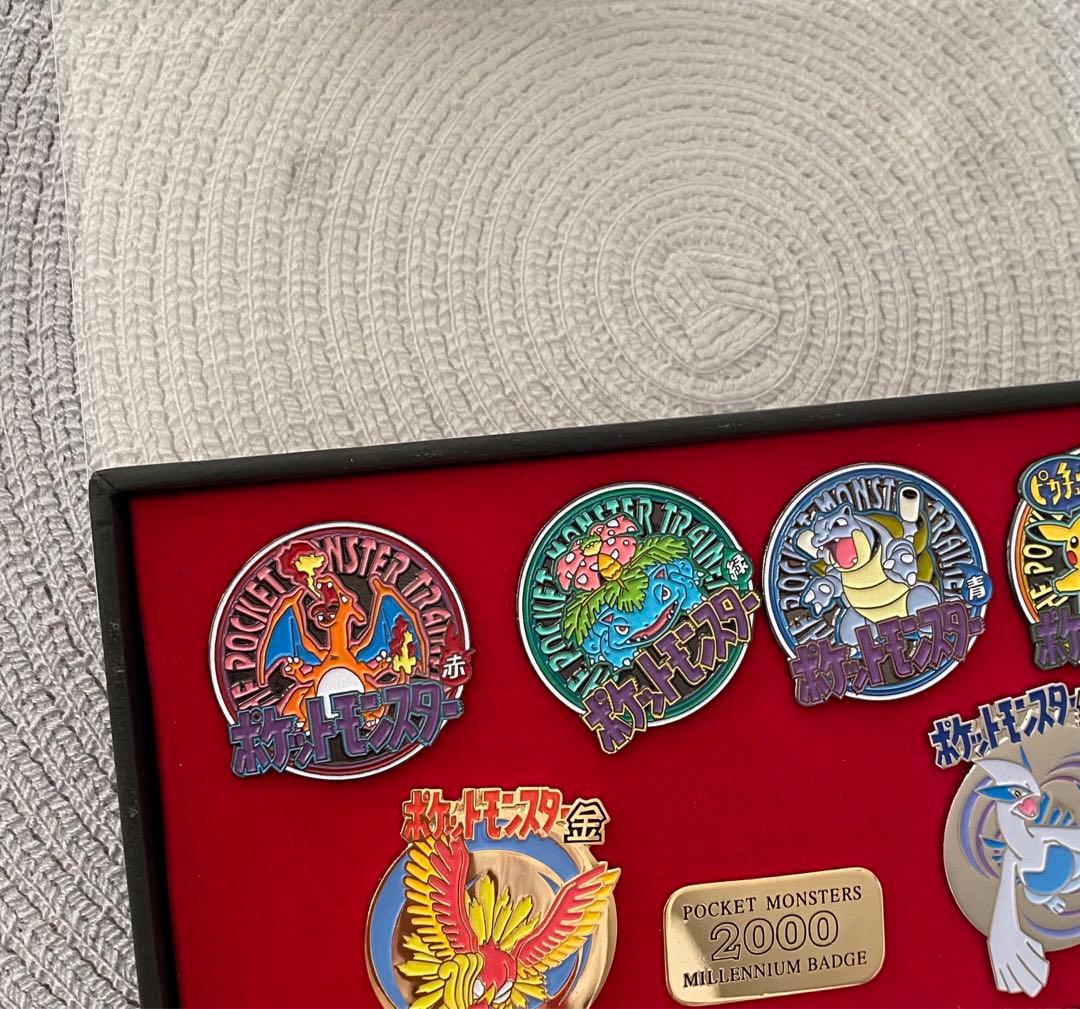 希少】ポケットモンスター ミレニアムバッジ 2000年