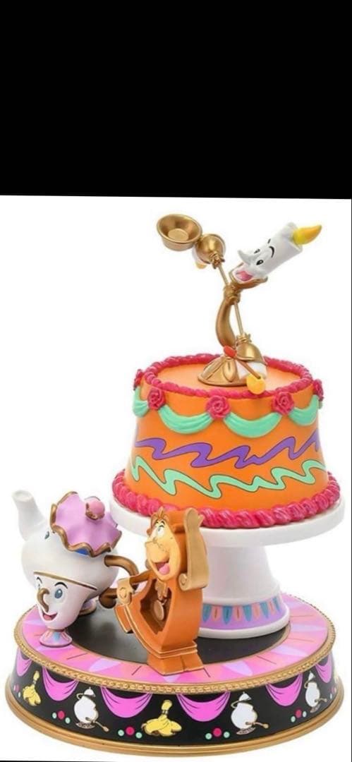 美女と野獣ジュエリーケースルミエール小物入れアクセサリーケース