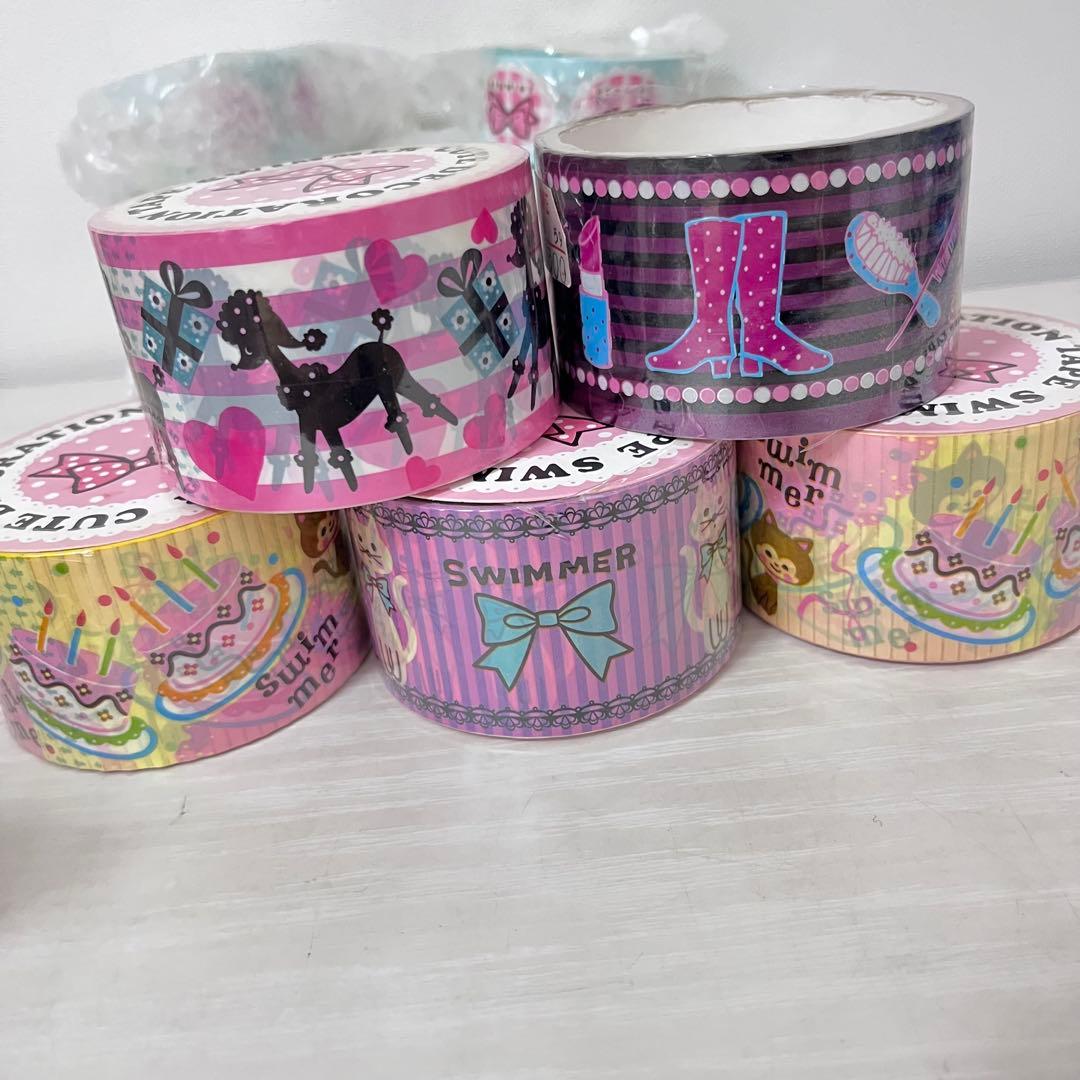 SWIMMER マスキングテープ/デコレーションテープ/ショップシールまとめ売り