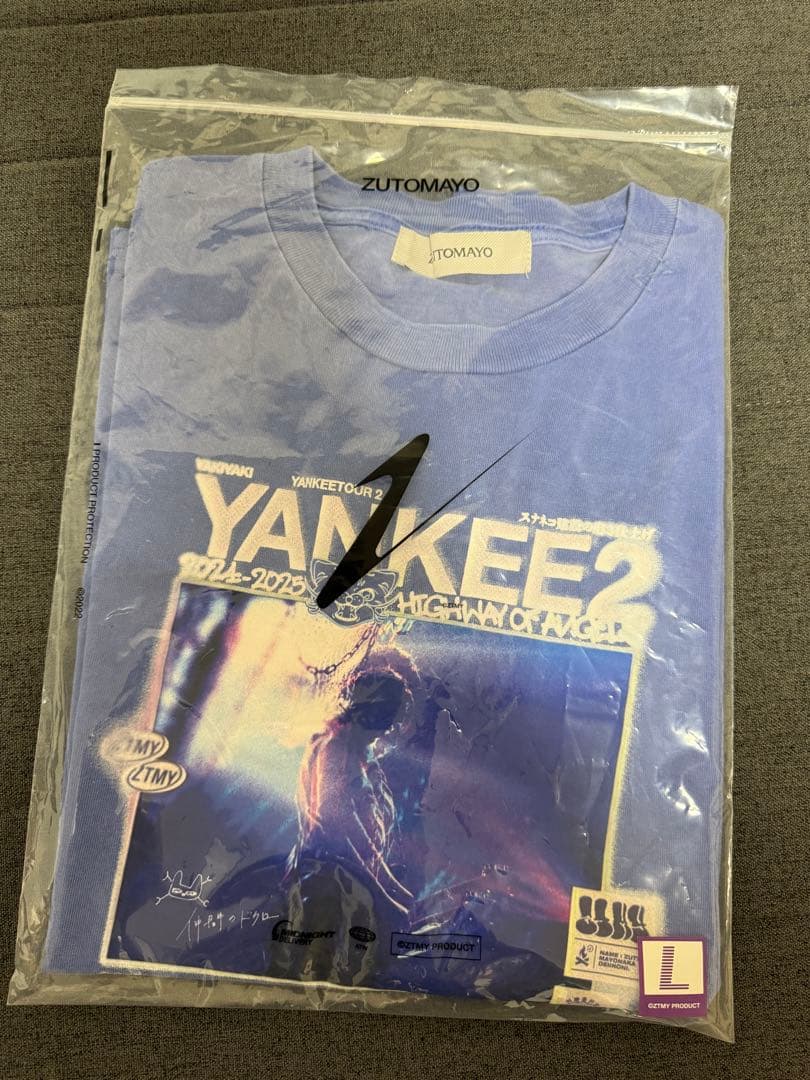 ZUTOMAYO YANKEE2 Tシャツ Lサイズ YAKIYAKI YANKEE TOUR2 Tee (Steel