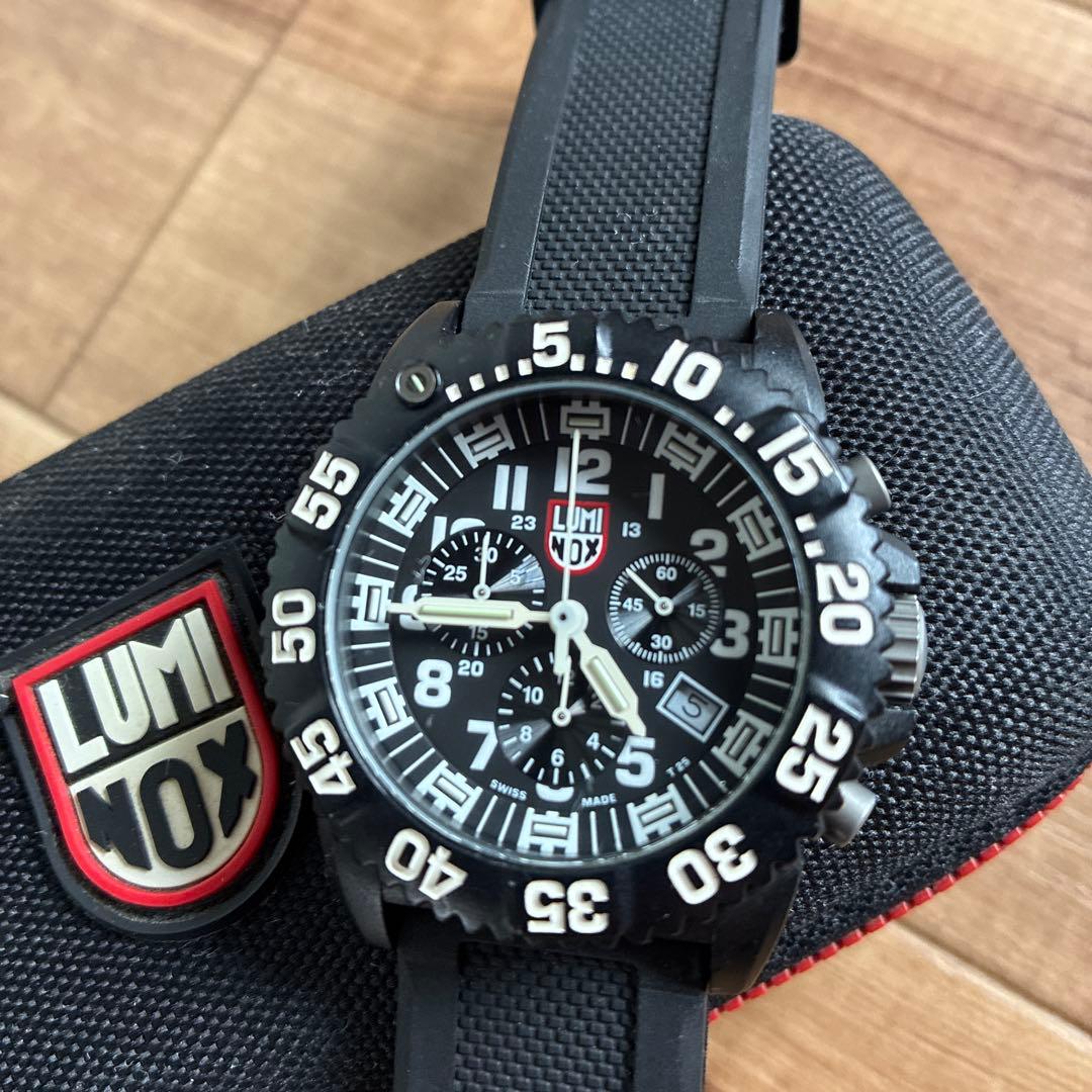 ルミノックス　ネイビーシール　3080 クロノグラフ　ケース付き