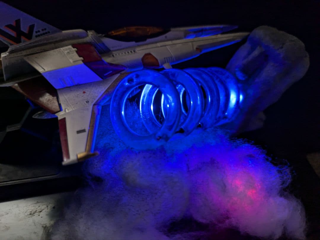 ビックバイパー　2Pイメージカラー　塗装済　完成品　モアイステージ