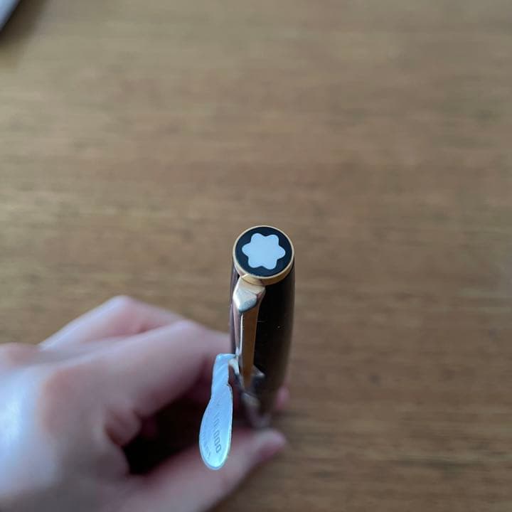 MONTBLANC モンブラン 万年筆 EF 黒 W-Germany 西ドイツ製 - メルカリ