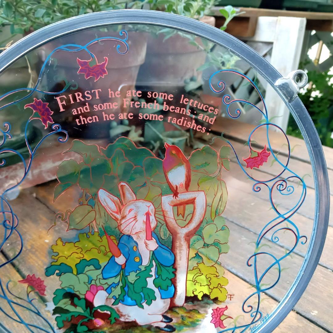 ピーターラビット ステンドグラス ビアトリクス・ポター グラスマスターズ ピーターラビット ステンドグラス ビアトリクス・ポター グラス