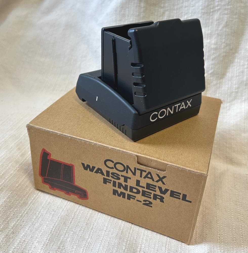 コンタックス645用 美品 MF-2 ウエストレベルファインダー 極上品 CONTAX MF-2 ウエストレベルファインダー CONTAX 645 MF-2