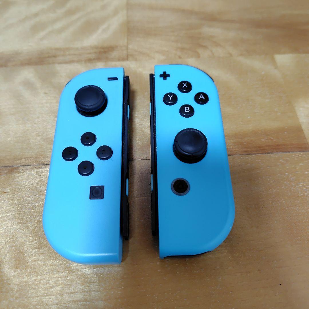 Switch　有機el　本体　付属品あり　ネオンブルー