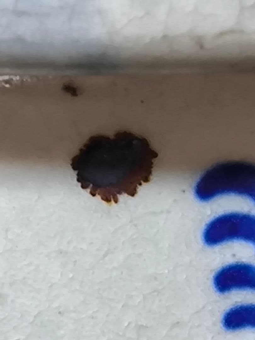 骨董　古伊万里　　明治時代　三足植木鉢　ジャンクガーデン