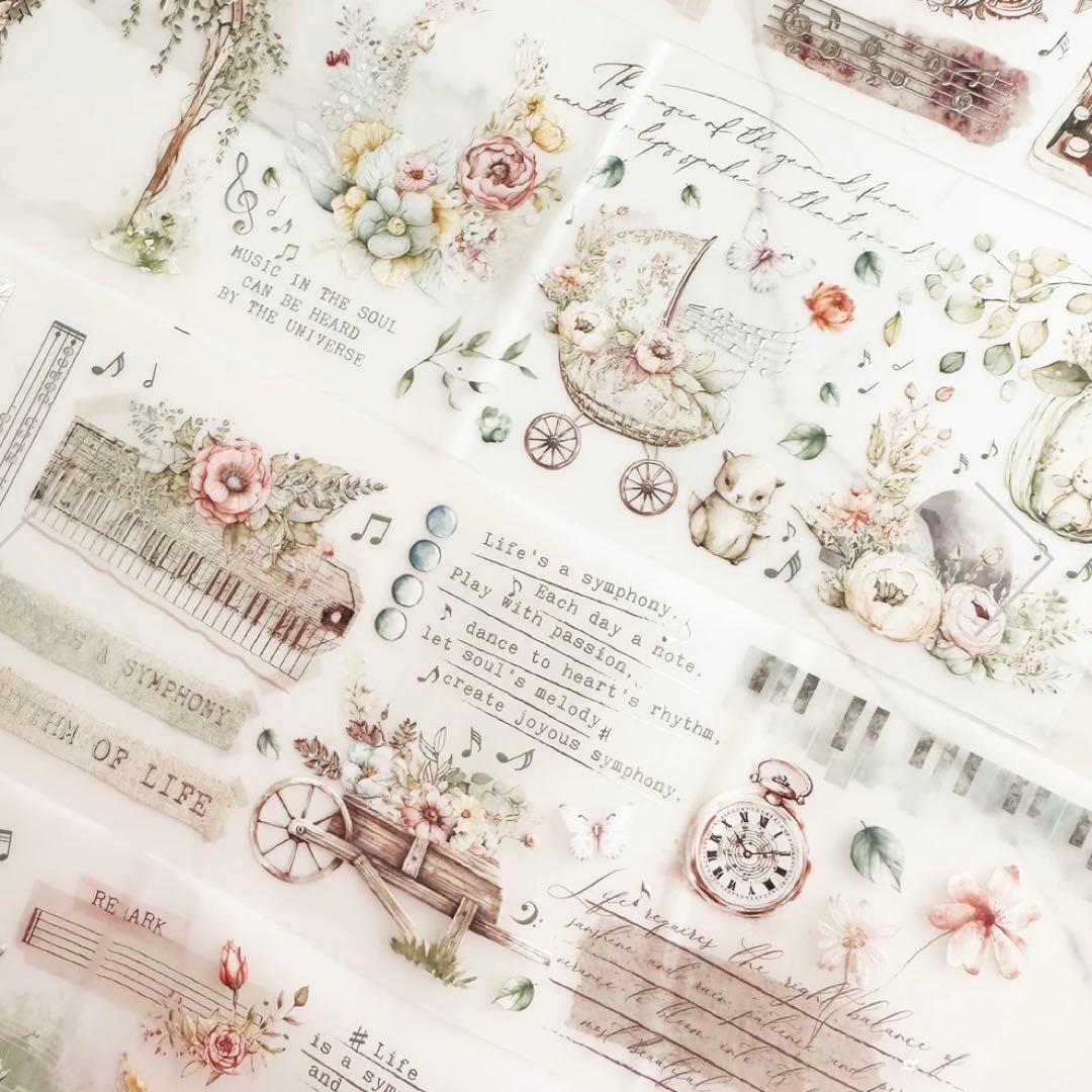 Journal pages 海外マスキングテ プ マステ 1898 Journals Journalier