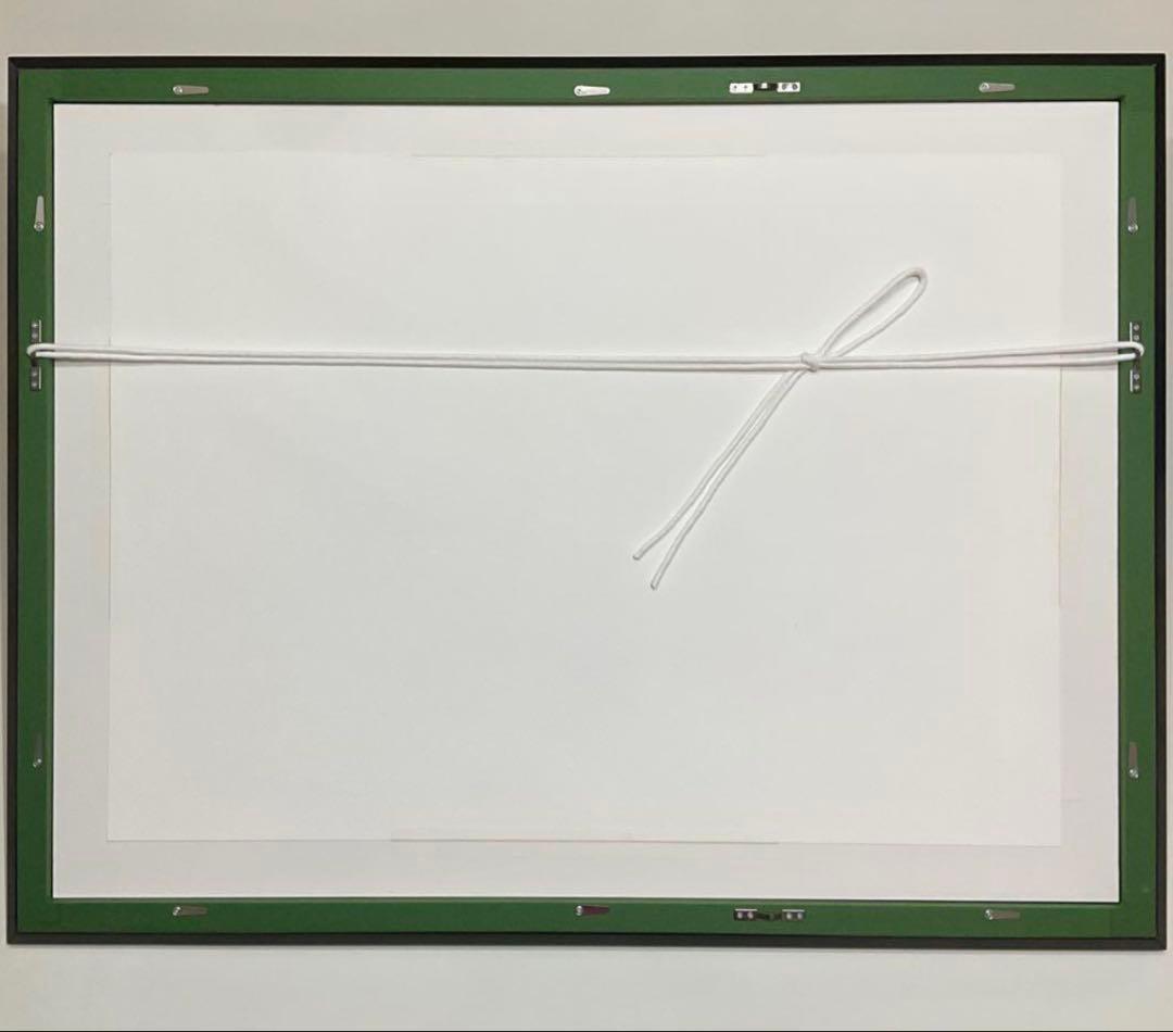 絵画・額縁・版画・津田耕・「Duets」・ピエゾグラフ・美術品