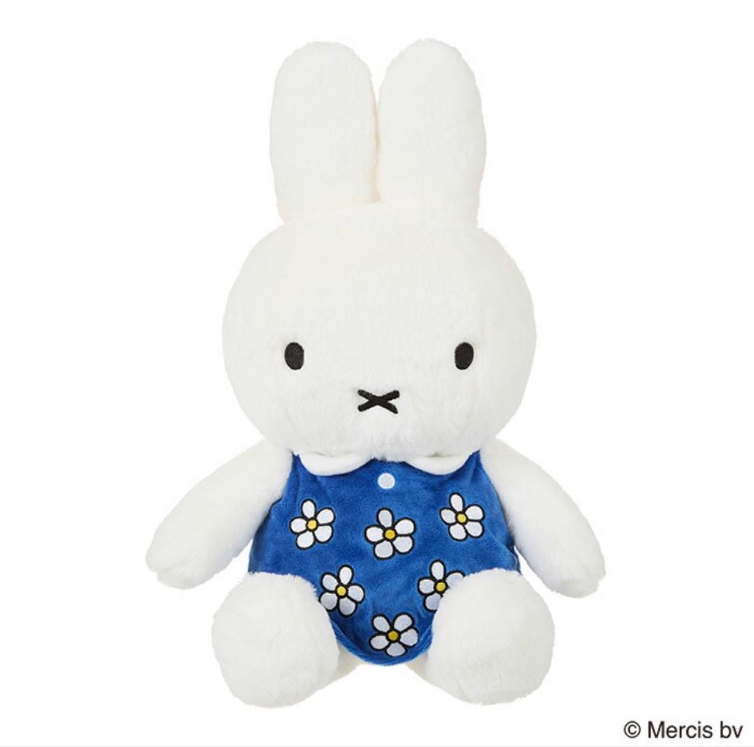 miffy ミッフィー ふわふわシフォン ぬいぐるみ Flower Dress