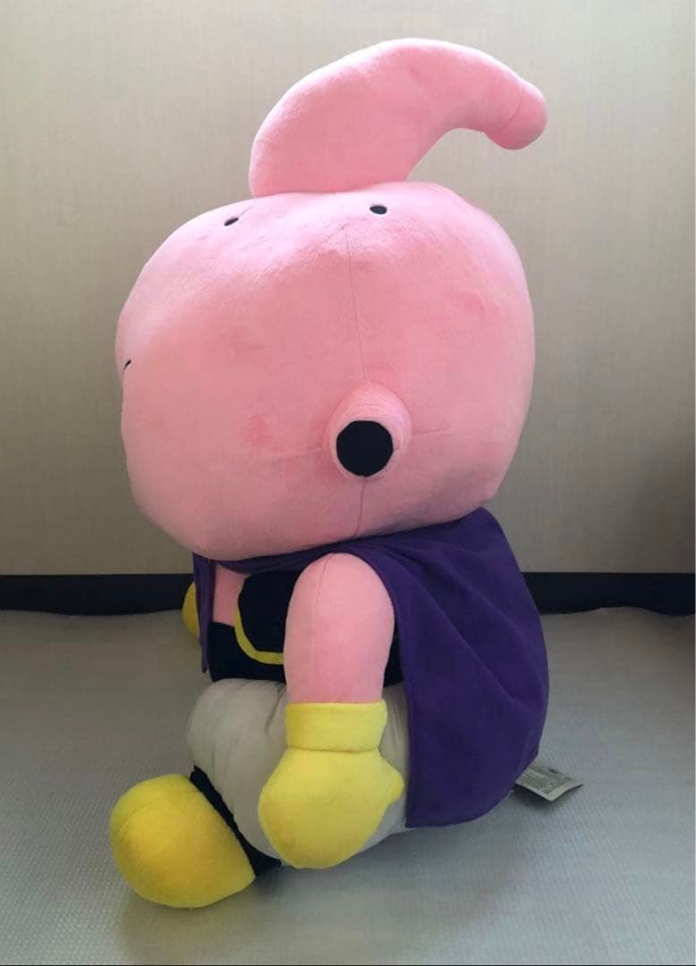 送料無料　魔人ブウ　ぬいぐるみ　ドラゴンボール　ジャンボ　超特大　当時物　送料込