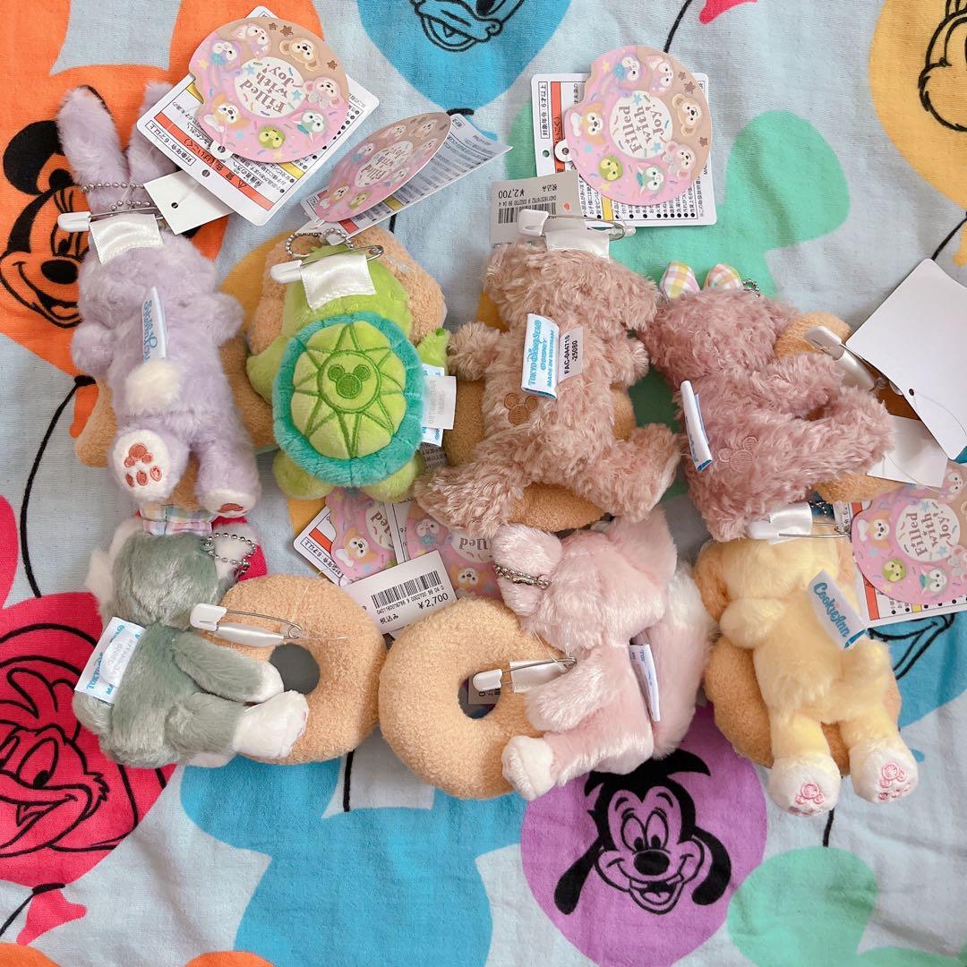 フィルドウィズジョイ　ぬいぐるみバッジ　コンプリート　セット　７点