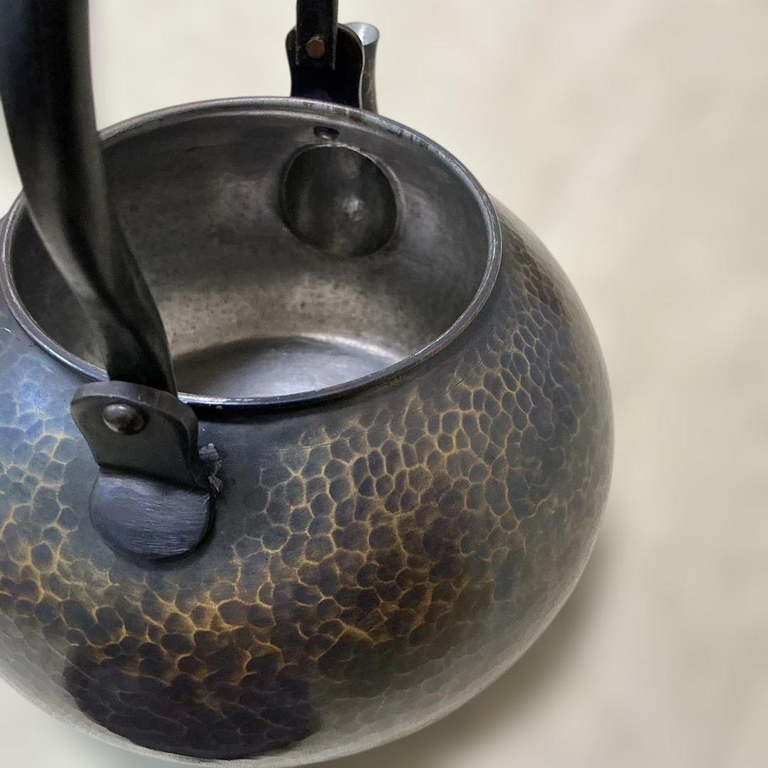 玉川堂　鎚起銅器　やかん