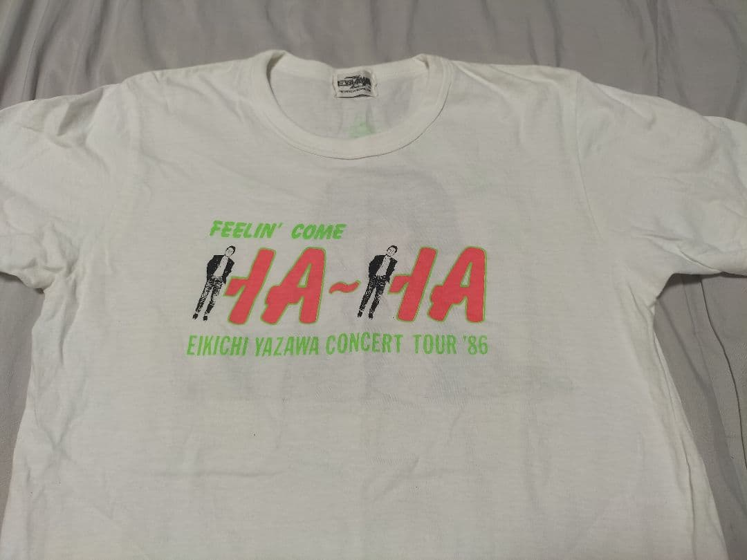 矢沢永吉 ティシャツ FEELIN'COME HA〜HA'86