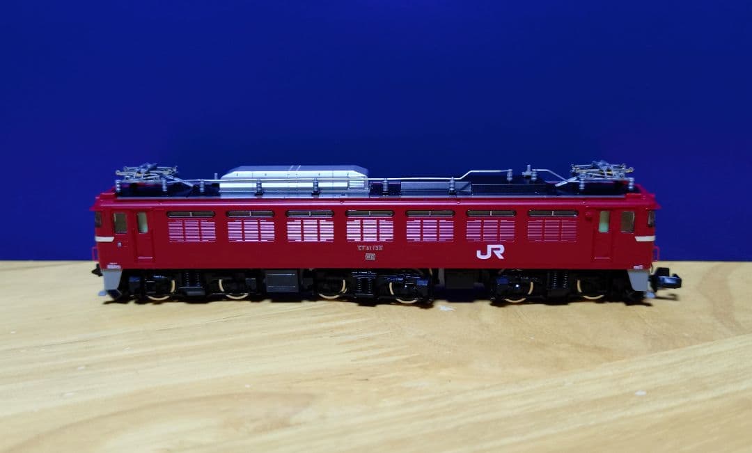 TOMIX EF81 138 赤2号ひさし付き さよならあけぼのバラシ