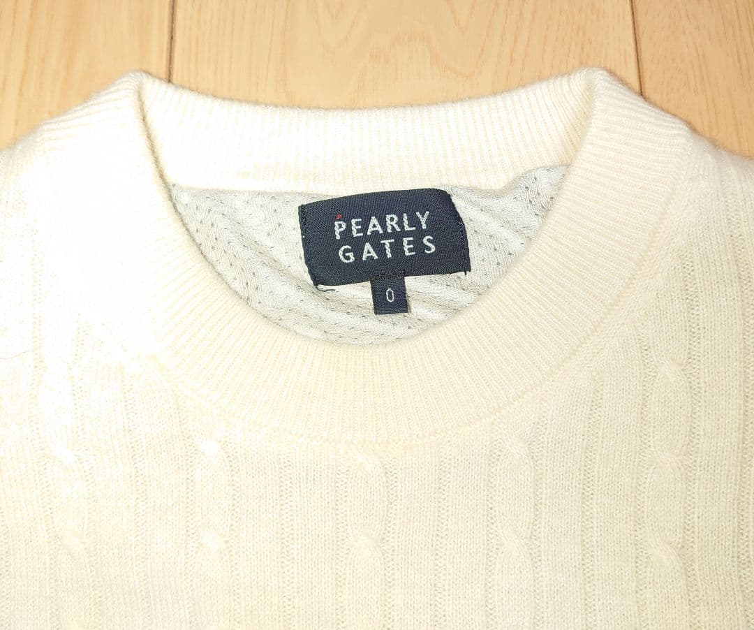 PEARLY GATES パーリーゲイツカシミヤ100% 防風裏地付き