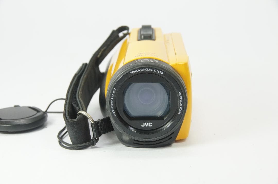 【動作確認済】 JVC GZ-R470-Y ビデオカメラ 防水 防塵 耐衝撃