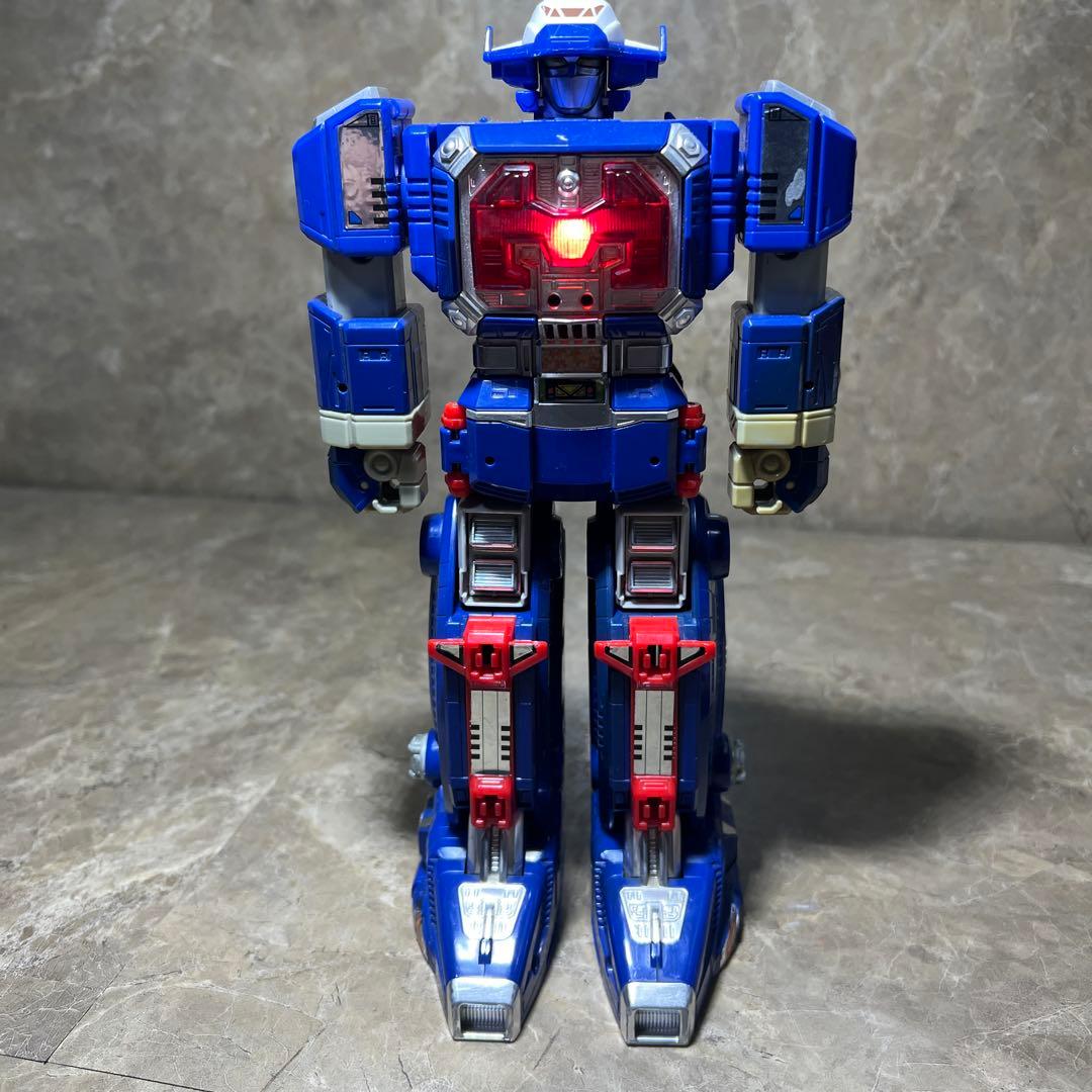 電磁合体 DXギャラクシーメガ 音声・発光動作OK！ 電磁戦隊メガ