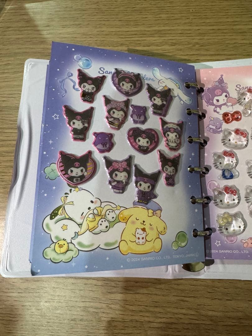 ボンボンドロップシール　シール帳セット