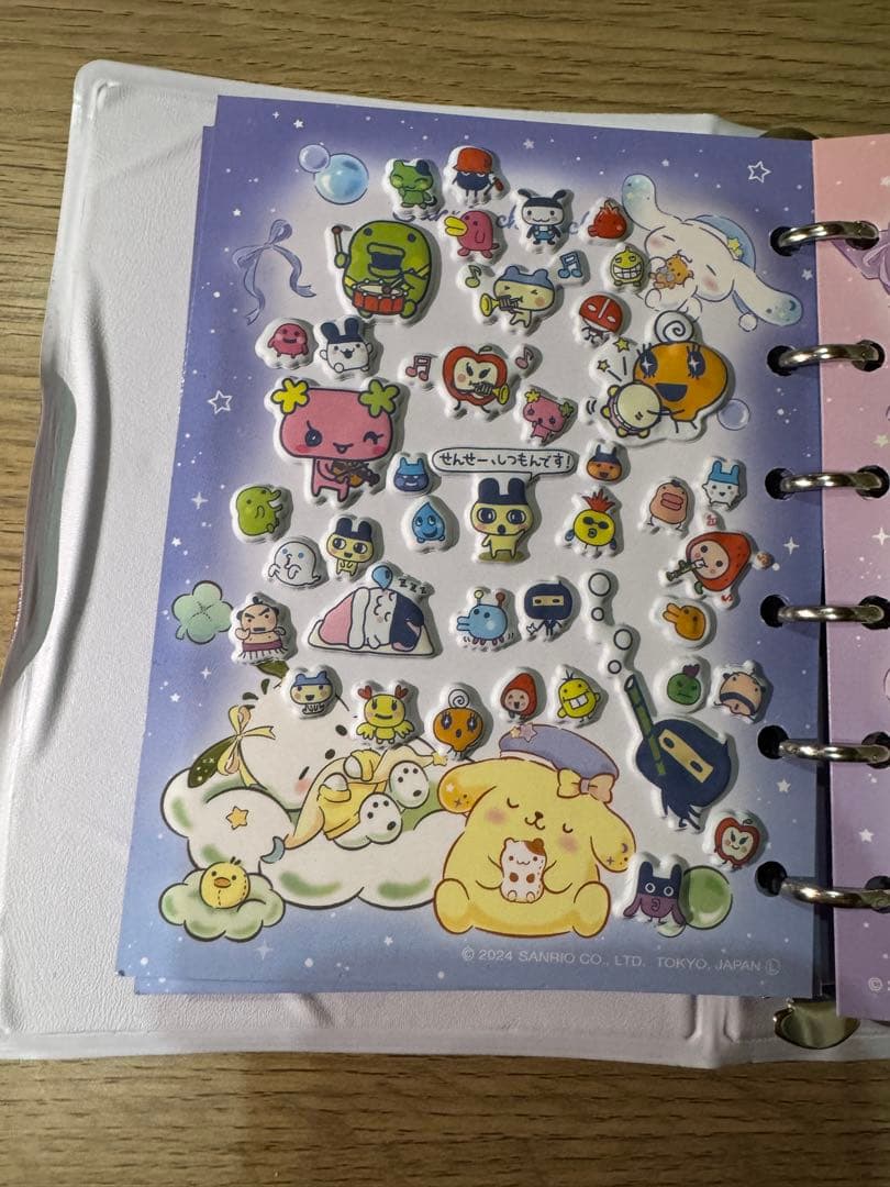 ボンボンドロップシール　シール帳セット