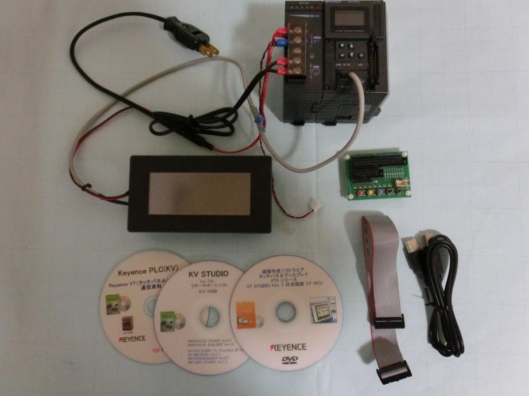 Keyence キーエンスPLC KV700 タッチパネル VT3-W4M 学習