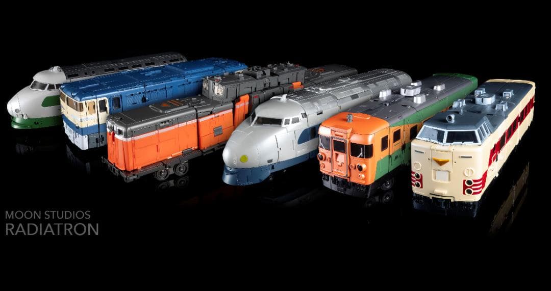 トレインボット風 ６体合体戦士ラディアトロン 新品未開封 トランスフォーマー