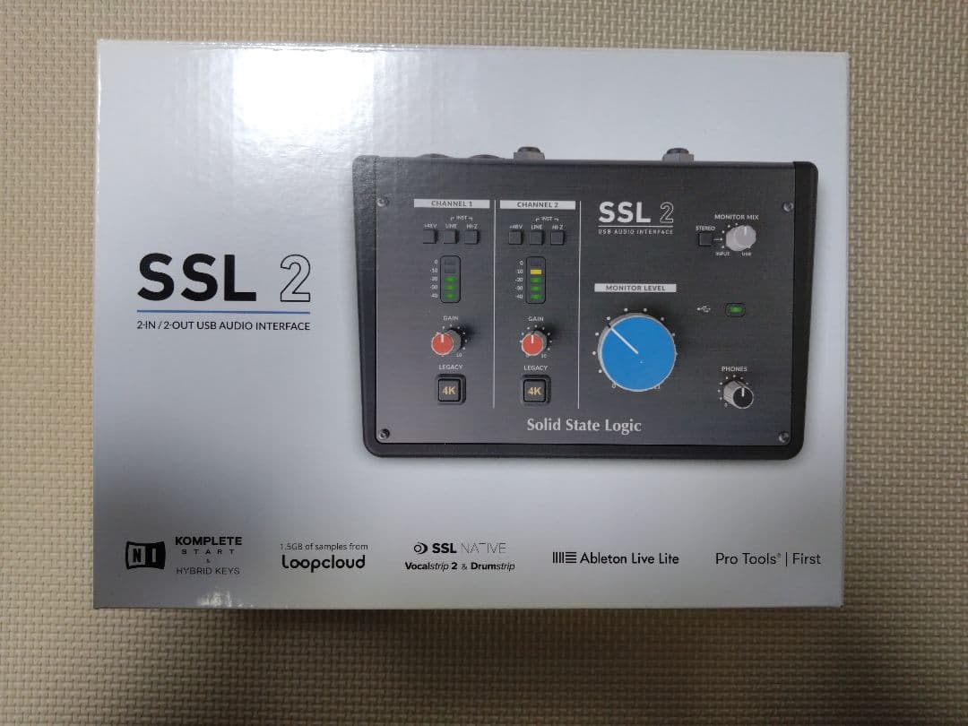 Solid State Logic SSL 2 USBオーディオインターフェイス
