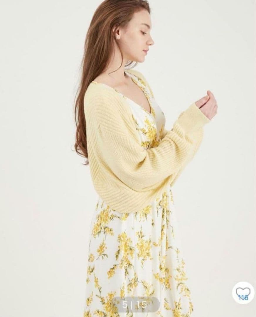 gelato pique ジェラートピケ【人気】ミモザ ロングワンピース セット